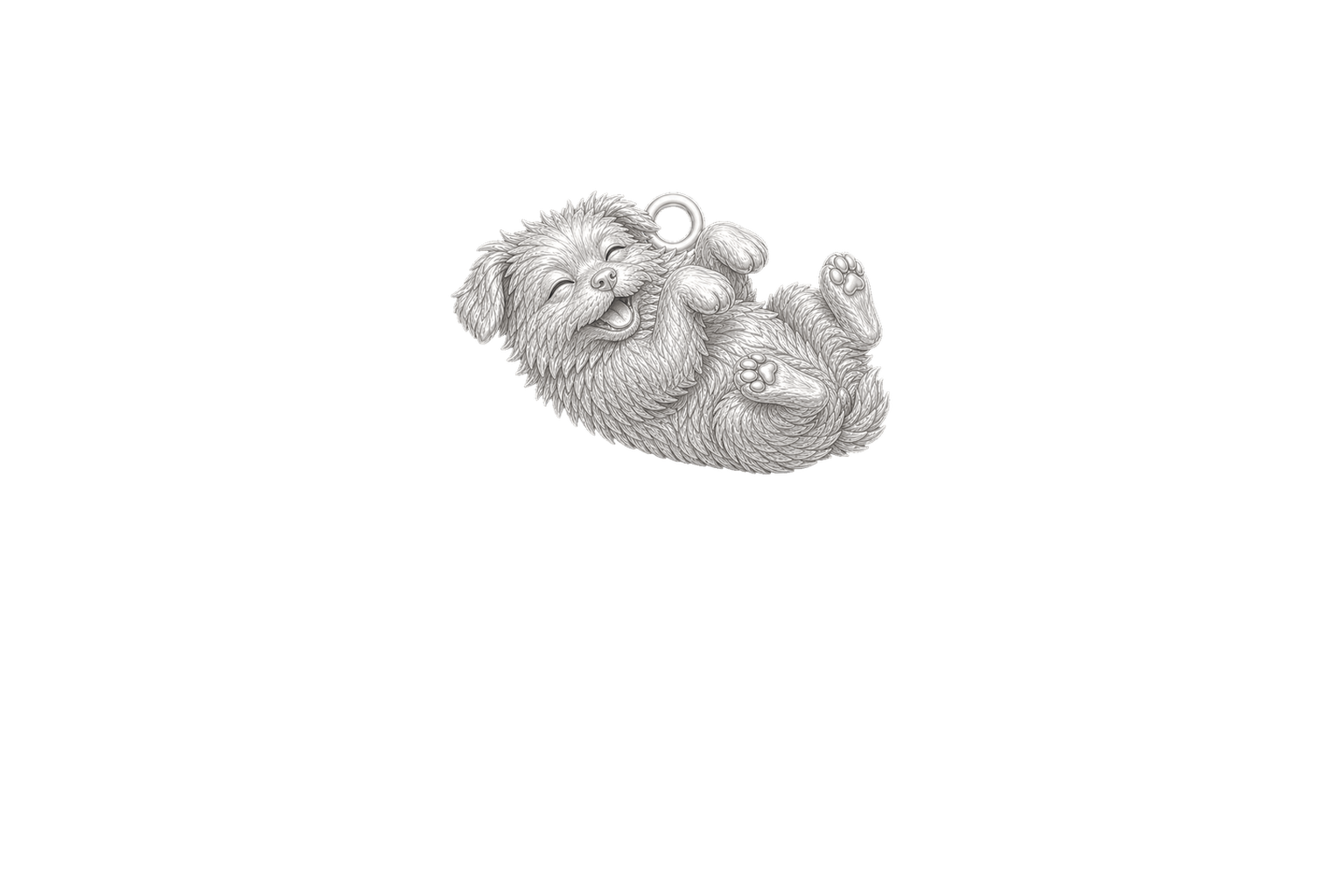 Soulyshine Affenpinscher Little Love Charm Only - Image 1