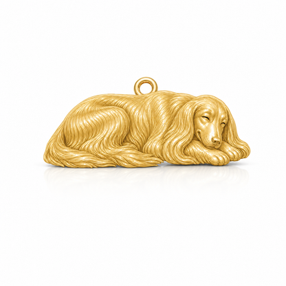 Soulyshine Afghan Hound Personalized Pet Companion Charm Only