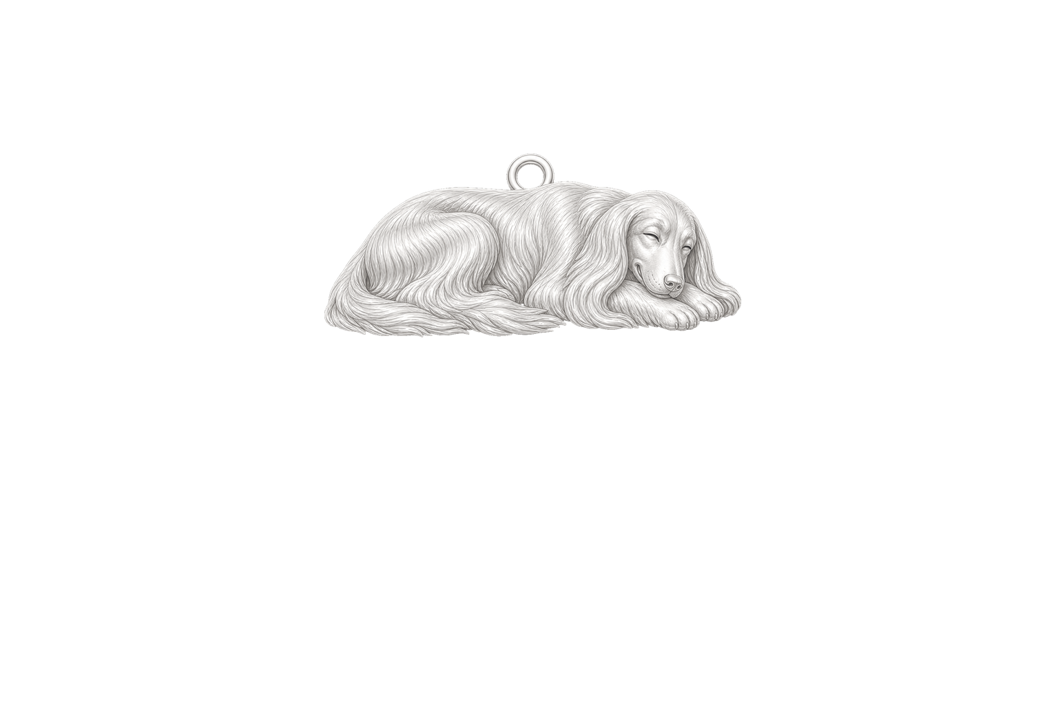 Soulyshine Afghan Hound Little Love Charm Only - Image 1