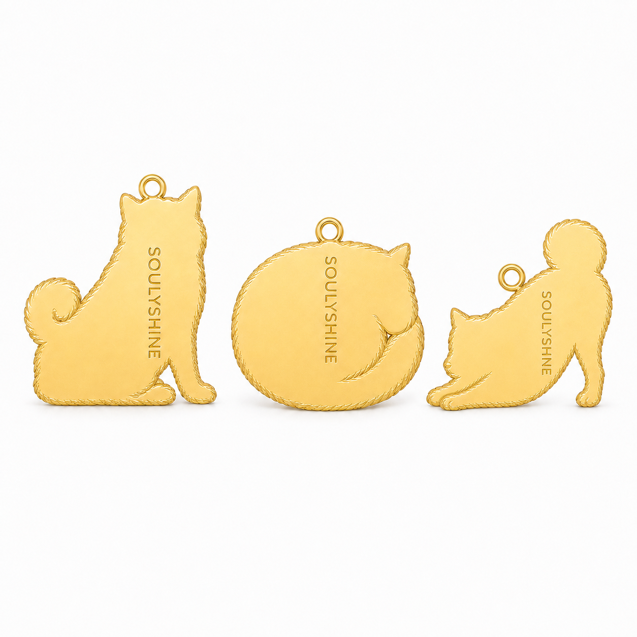 Soulyshine Akita Personalized Pet Companion Charm Only