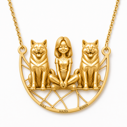 Akita - 18K Gold Vermeil - 1st