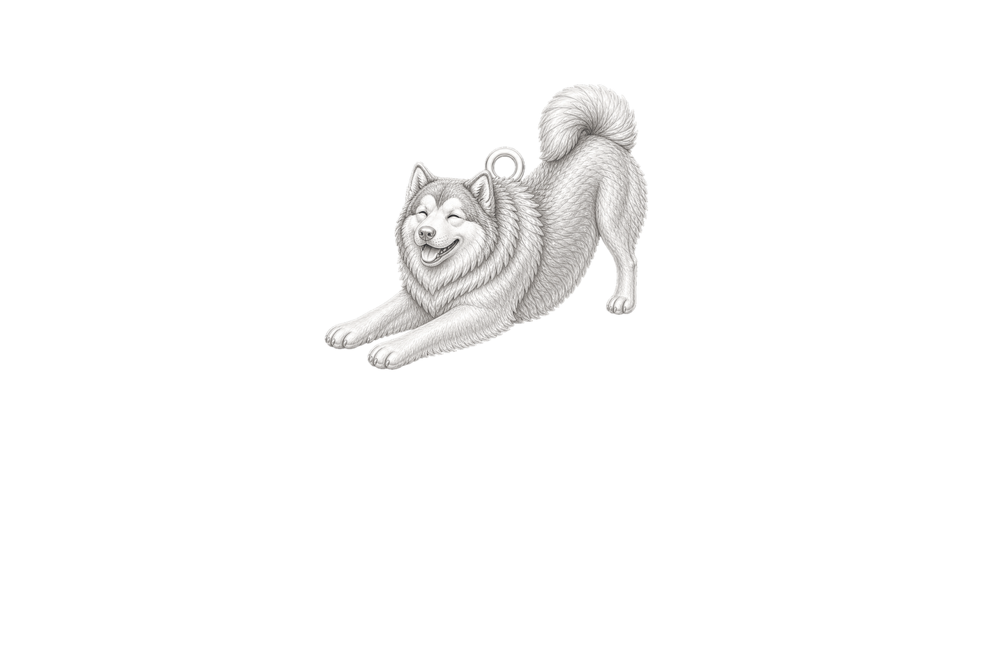 Soulyshine Alaskan Malamute Little Love Charm Only - Image 1