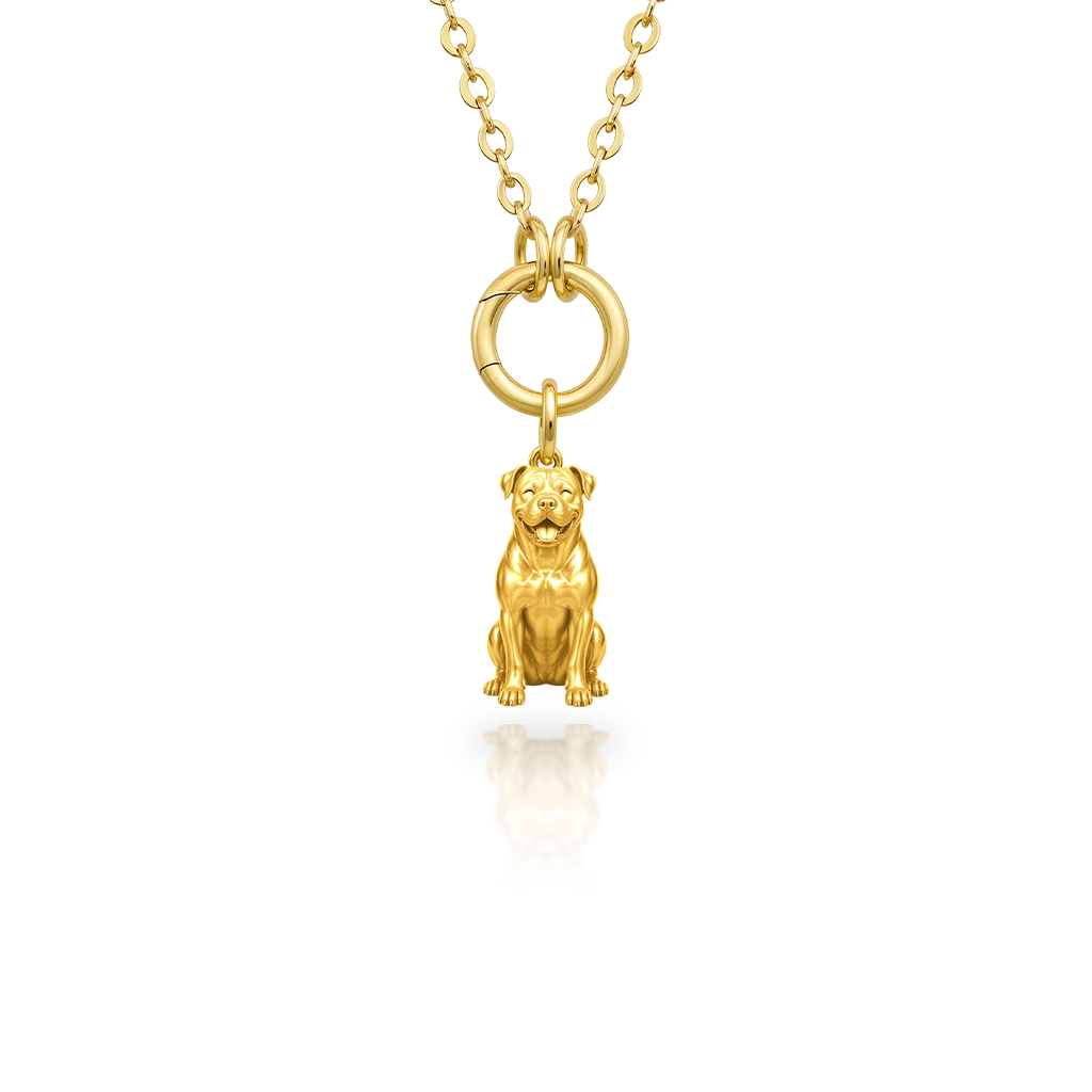 American-Bulldog - 18K Gold Vermeil - 1st