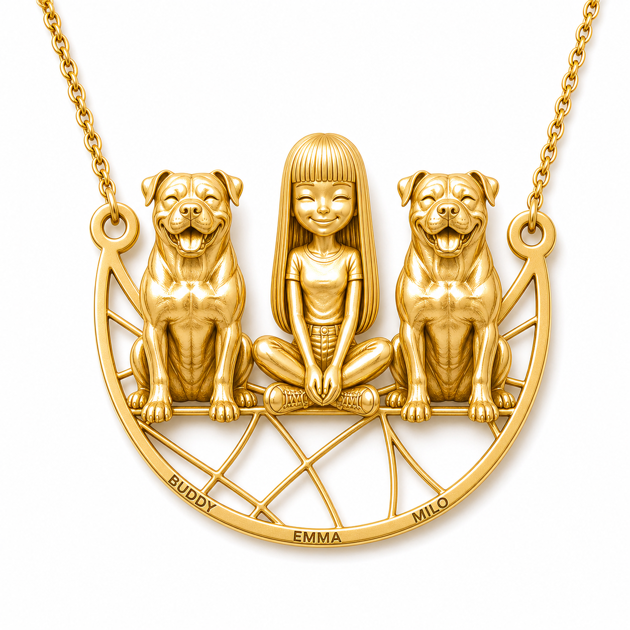 American Bulldog - 18K Gold Vermeil - 1st