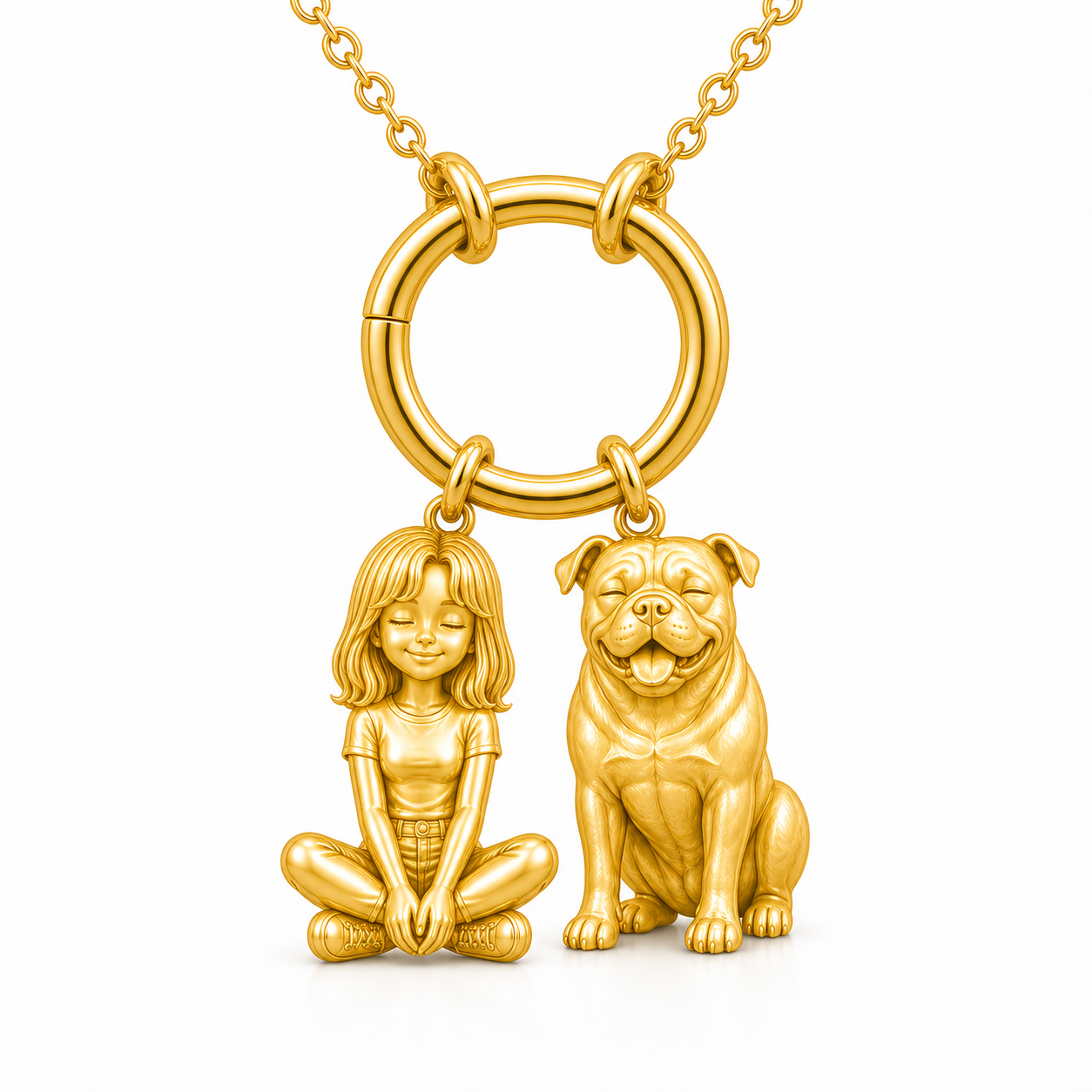 American Bulldog - 18K Gold Vermeil - 1st