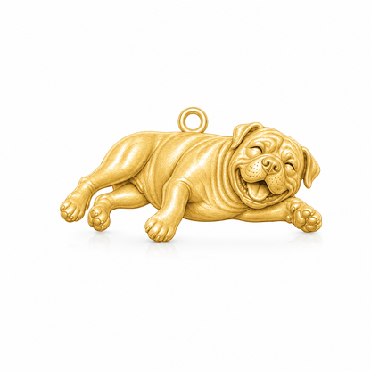 Soulyshine American Bulldog Personalized Pet Companion Charm Only