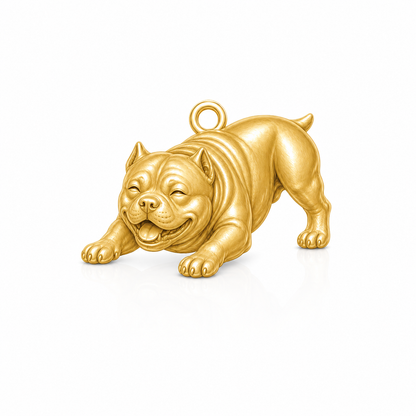 Soulyshine American Bully Personalized Pet Companion Charm Only