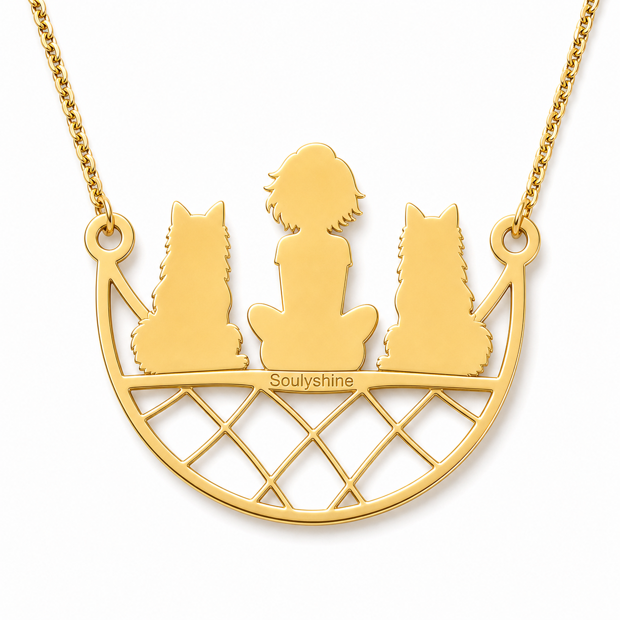 American Eskimo Dog - 18K Gold Vermeil - 2nd