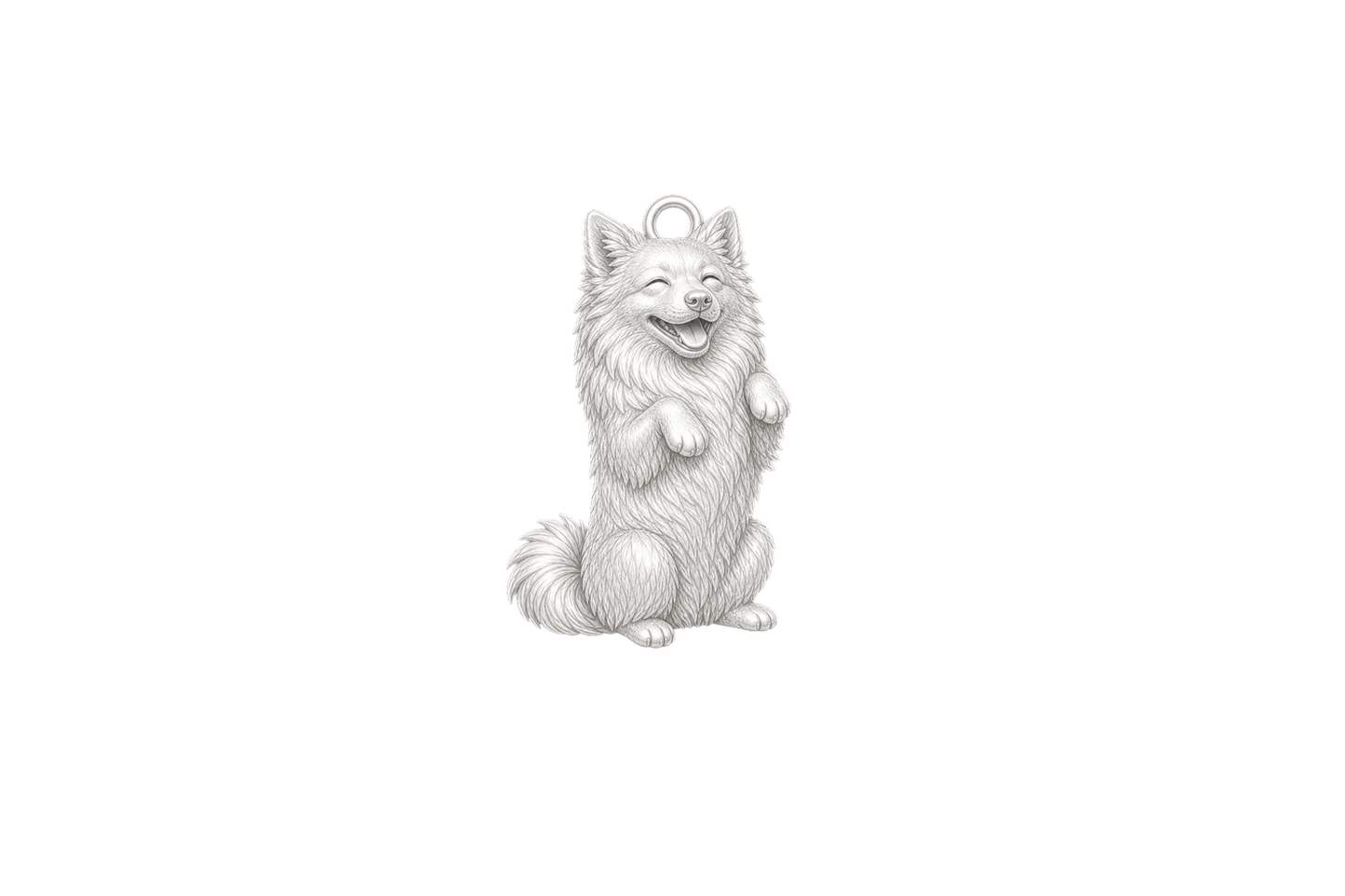 Soulyshine American Eskimo Dog Little Love Charm Only - Image 1