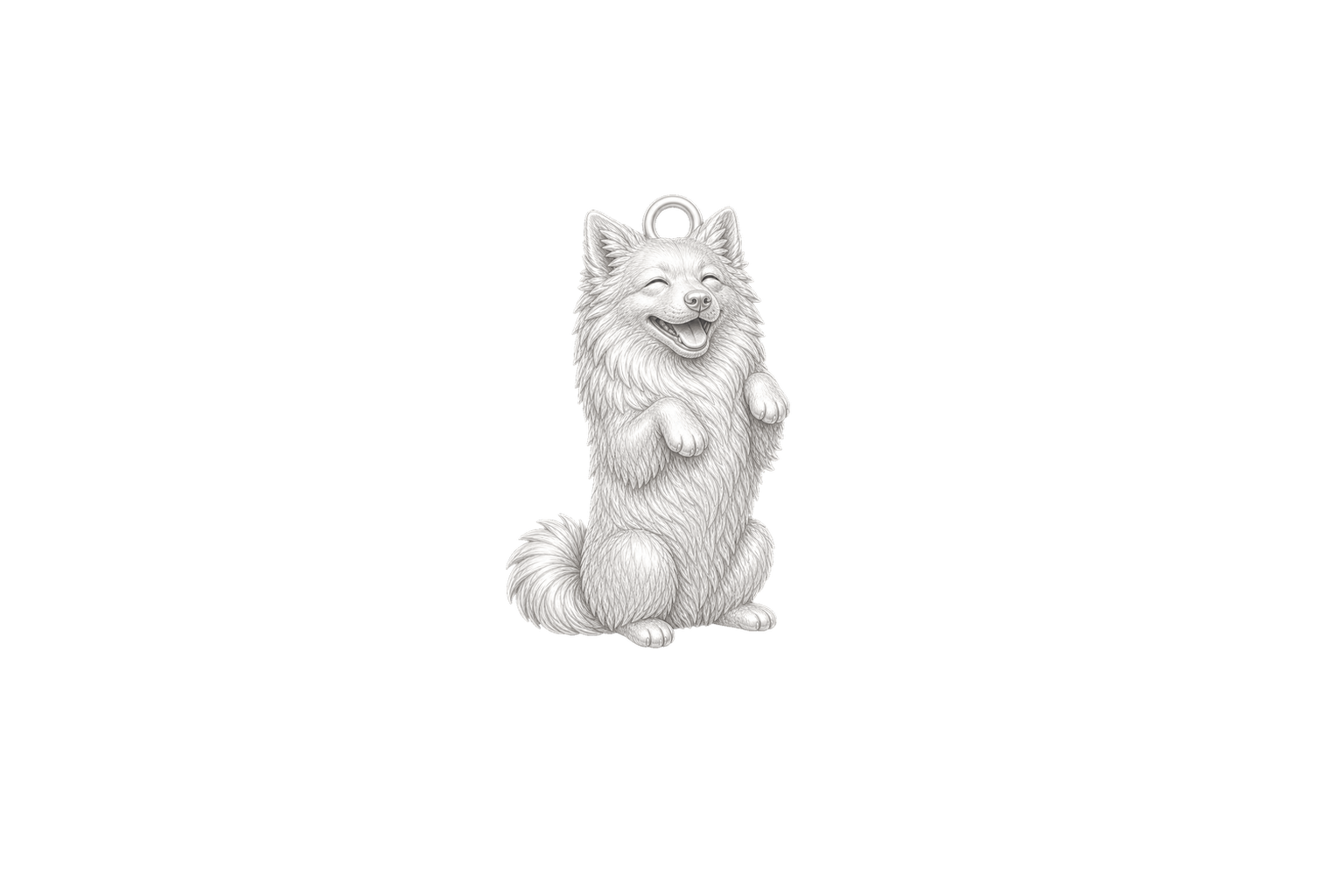 Soulyshine American Eskimo Dog Little Love Charm Only - Image 1