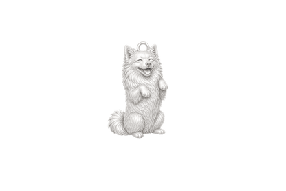 Soulyshine American Eskimo Dog Little Love Charm Only - Image 1