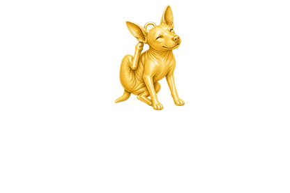 Soulyshine American Hairless Terrier coated Little Love Charm Only - Image 1