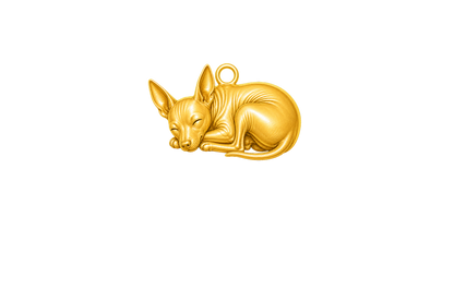 Soulyshine American Hairless Terrier hairless Little Love Charm Only - Image 1