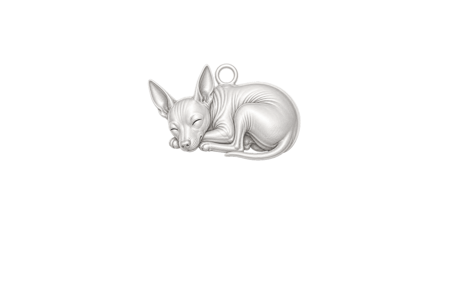 Soulyshine American Hairless Terrier hairless Little Love Charm Only - Image 1