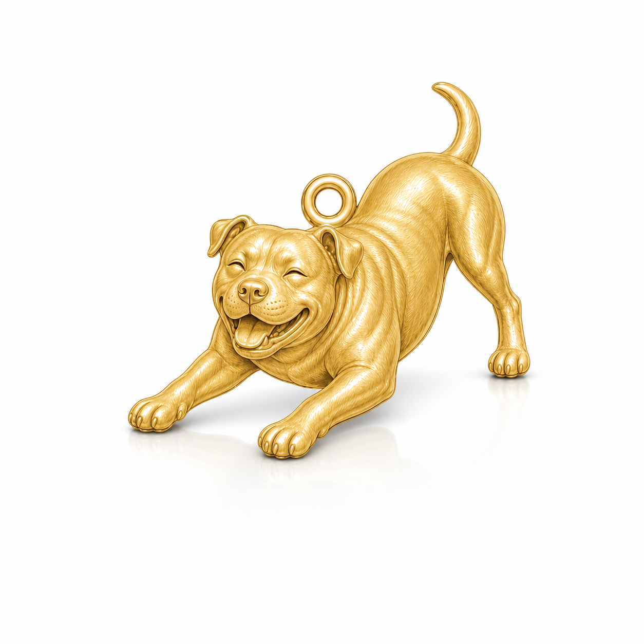 Soulyshine American Staffordshire Terrier Personalized Pet Companion Charm Only