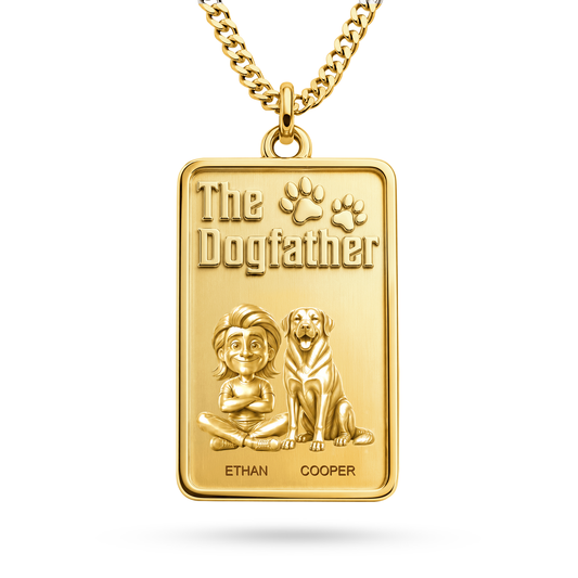 Anatolian Shepherd Dog Dogfather necklace front