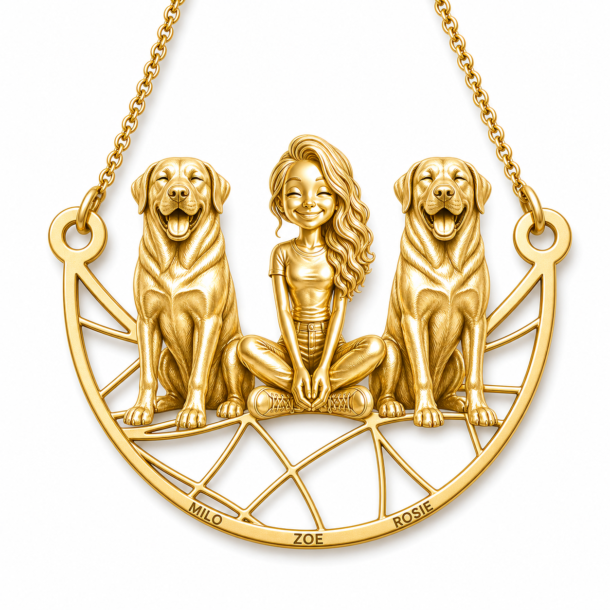 Anatolian Shepherd Dog - 18K Gold Vermeil - 1st