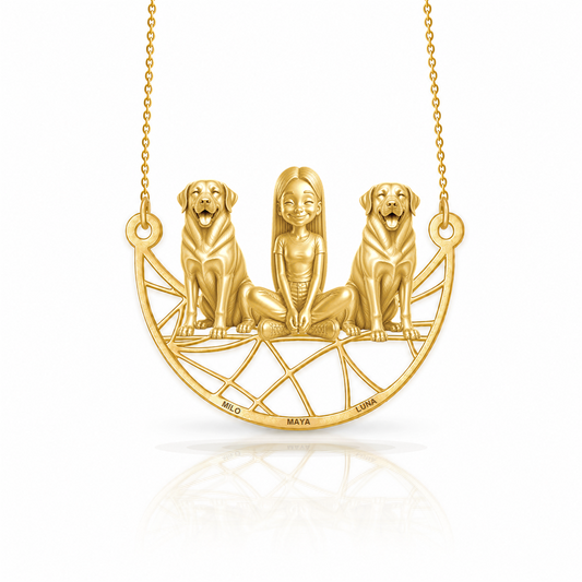 Soulyshine Anatolian Shepherd Dog personalized companion necklace