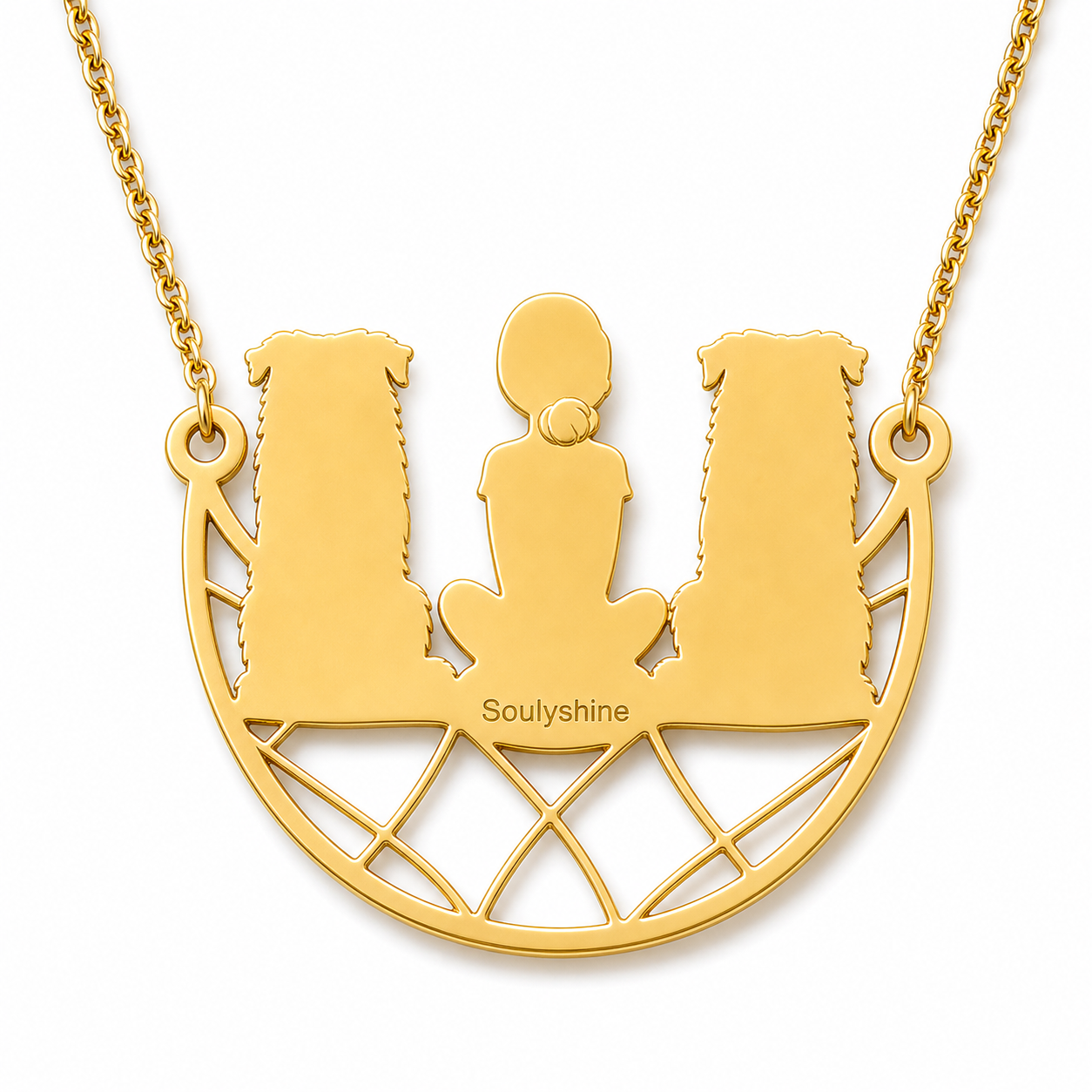Australian Shepherd - 18K Gold Vermeil - 2nd