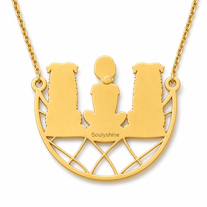 Australian Shepherd - 18K Gold Vermeil - 2nd