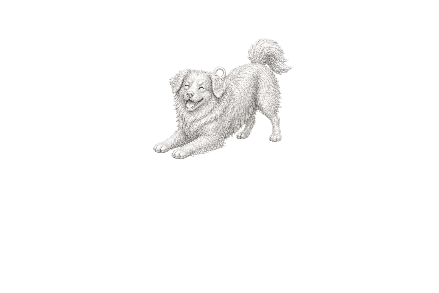 Soulyshine Australian Shepherd Little Love Charm Only - Image 1