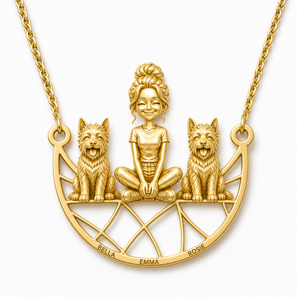 Australian Terrier - 18K Gold Vermeil - 1st
