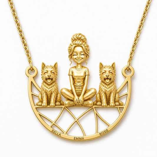 Australian Terrier - 18K Gold Vermeil - 1st