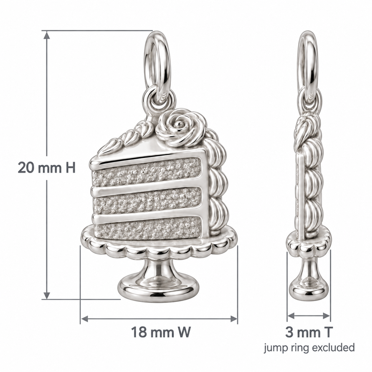 Layer Cake Celebration Charm