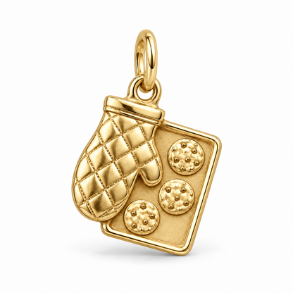 Oven Mitt and Cookie Tray Charm