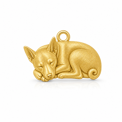 Soulyshine Basenji Personalized Pet Companion Charm Only
