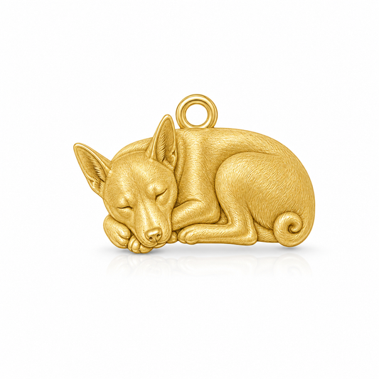 Soulyshine Basenji Purest Bond Petite Companion Charm Necklace - Image 1