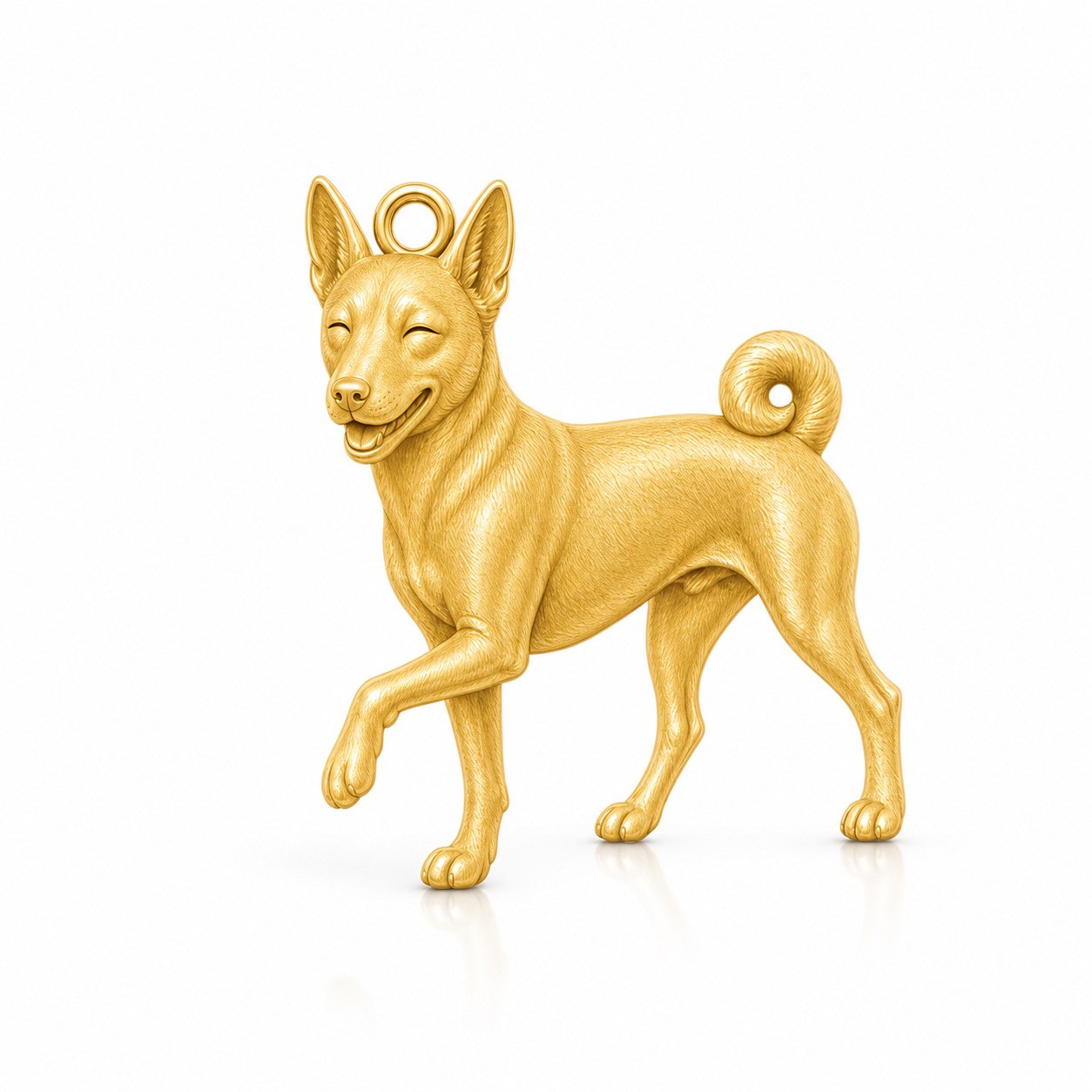 Soulyshine Basenji Personalized Pet Companion Charm Only