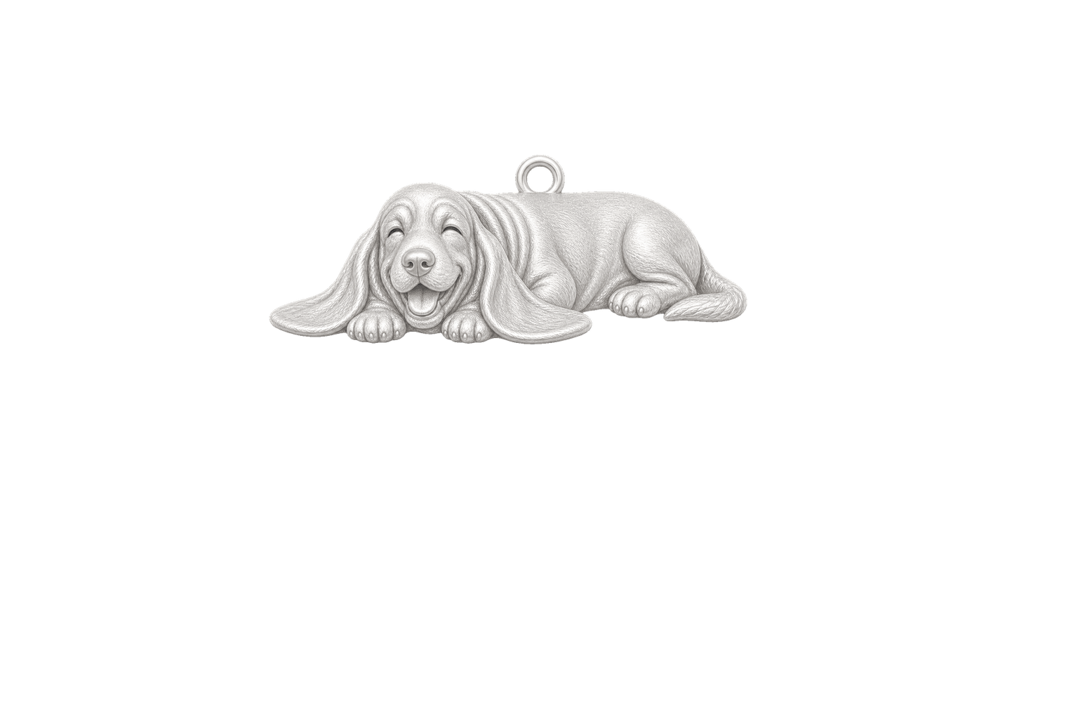 Soulyshine Basset Hound Little Love Charm Only - Image 1