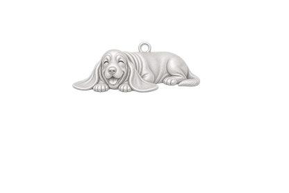 Soulyshine Basset Hound Little Love Charm Only - Image 1