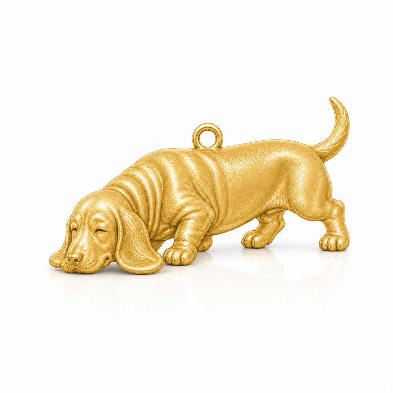Soulyshine Basset Hound Personalized Pet Companion Charm Only