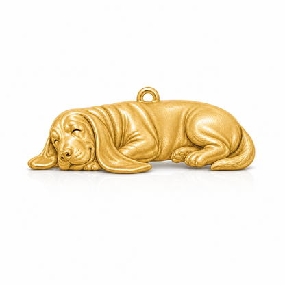 Soulyshine Basset Hound Personalized Pet Companion Charm Only