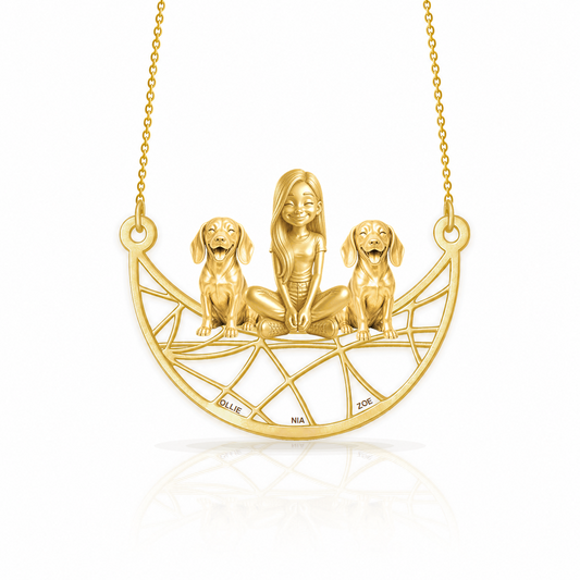 Beagle - 18K Gold Vermeil - 1st