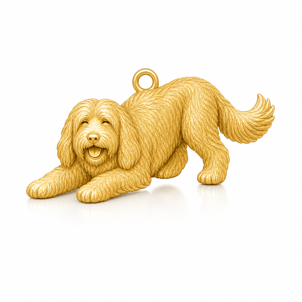 Soulyshine Bearded Collie Personalized Pet Companion Charm Only