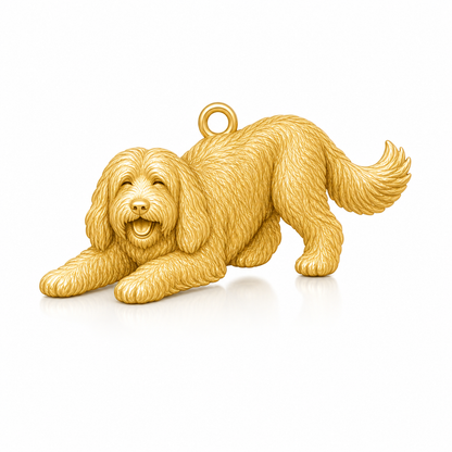 Soulyshine Bearded Collie Personalized Pet Companion Charm Only