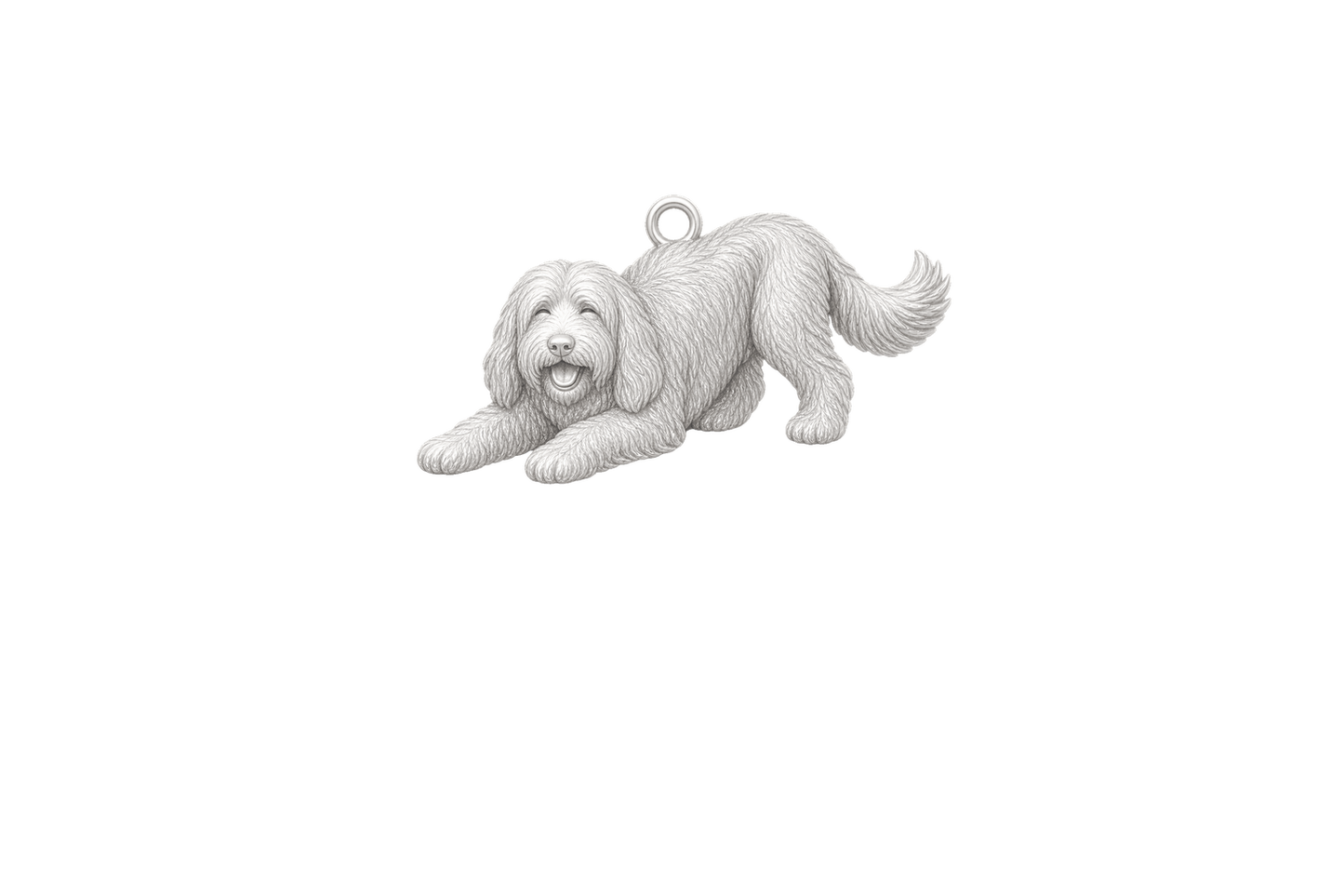 Soulyshine Bearded Collie Little Love Charm Only - Image 1