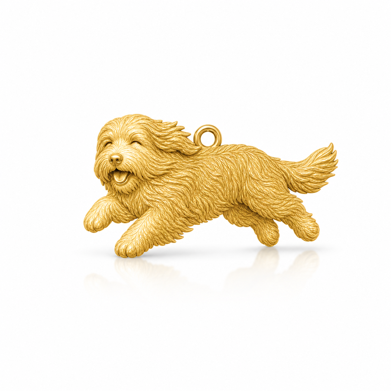 Soulyshine Bearded Collie Personalized Pet Companion Charm Only