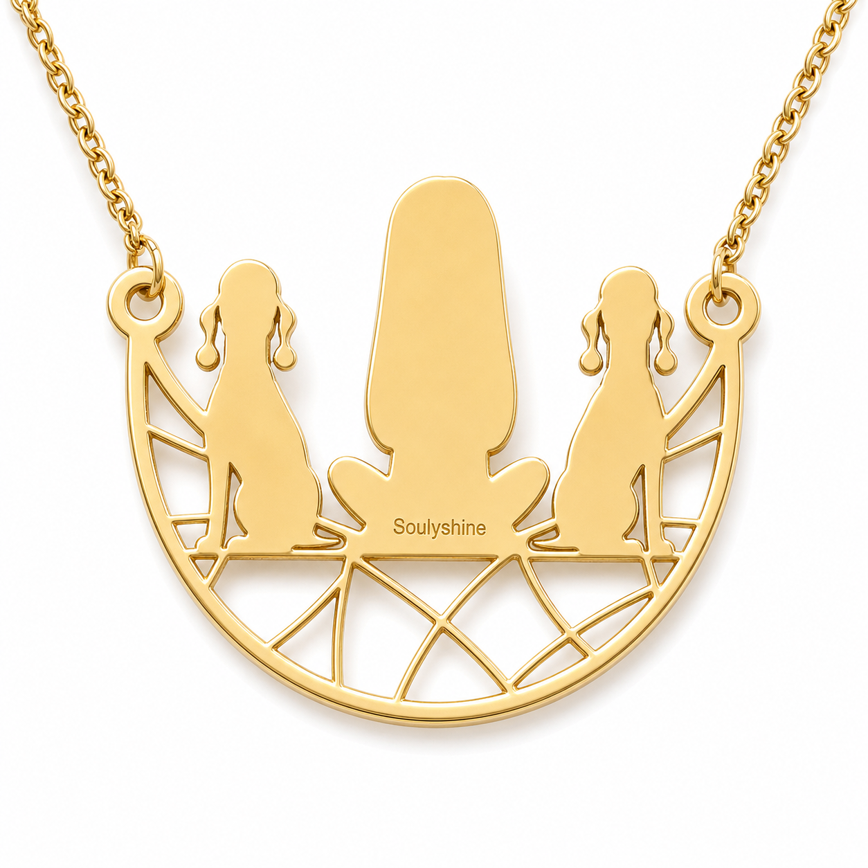 Bedlington Terrier - 18K Gold Vermeil - 2nd