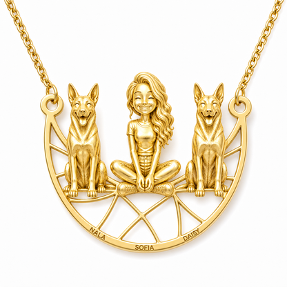 Belgian Malinois - 18K Gold Vermeil - 1st