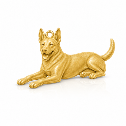 Soulyshine Belgian Malinois Personalized Pet Companion Charm Only