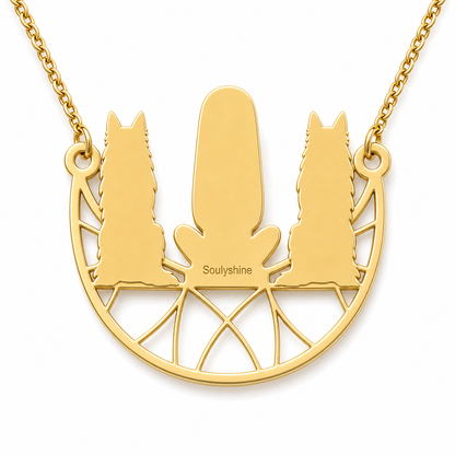 Belgian Sheepdog - 18K Gold Vermeil - 2nd
