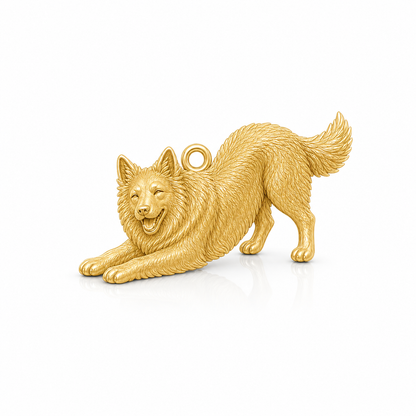 Soulyshine Belgian Sheepdog Personalized Pet Companion Charm Only