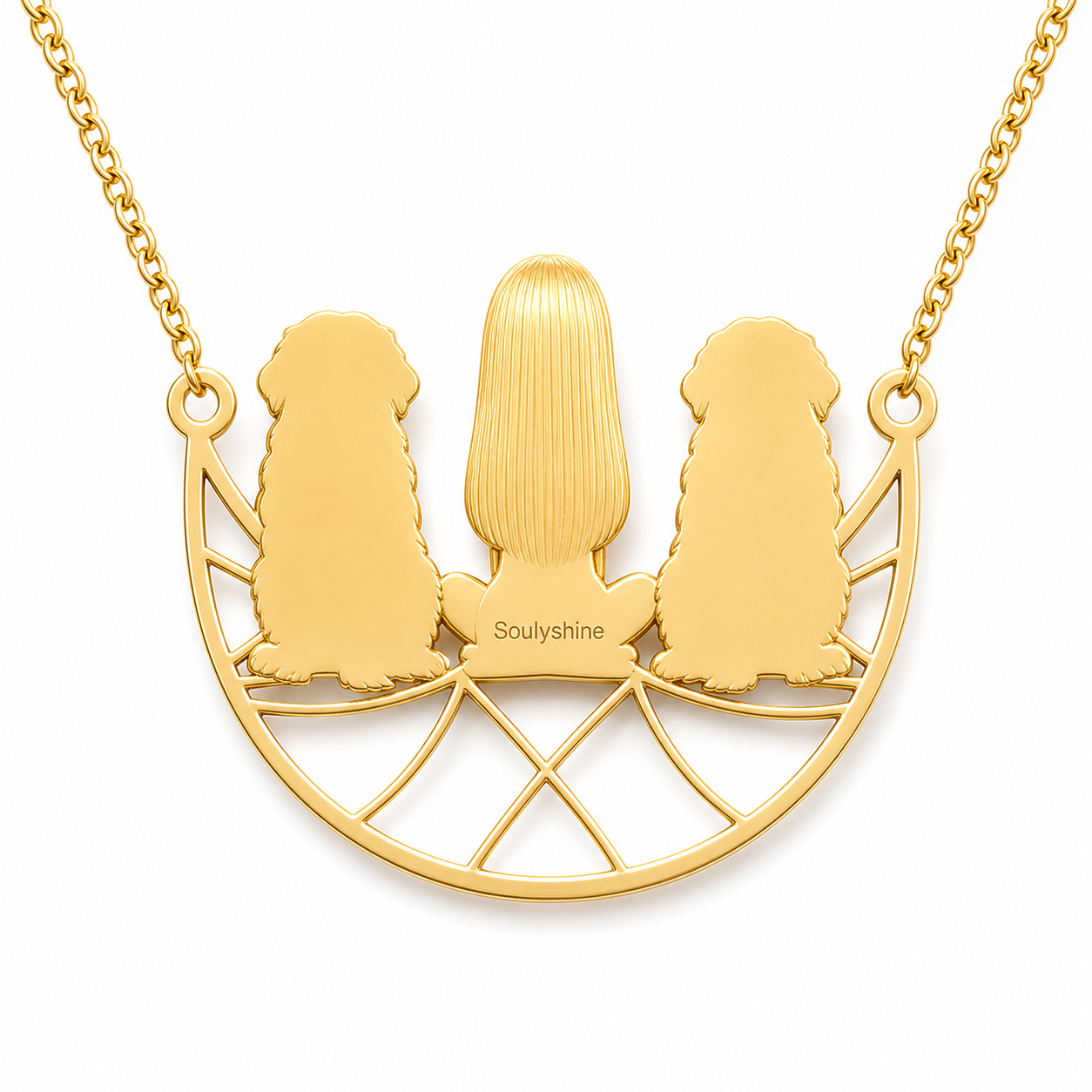 Bernese Mountain Dog - 18K Gold Vermeil - 2nd
