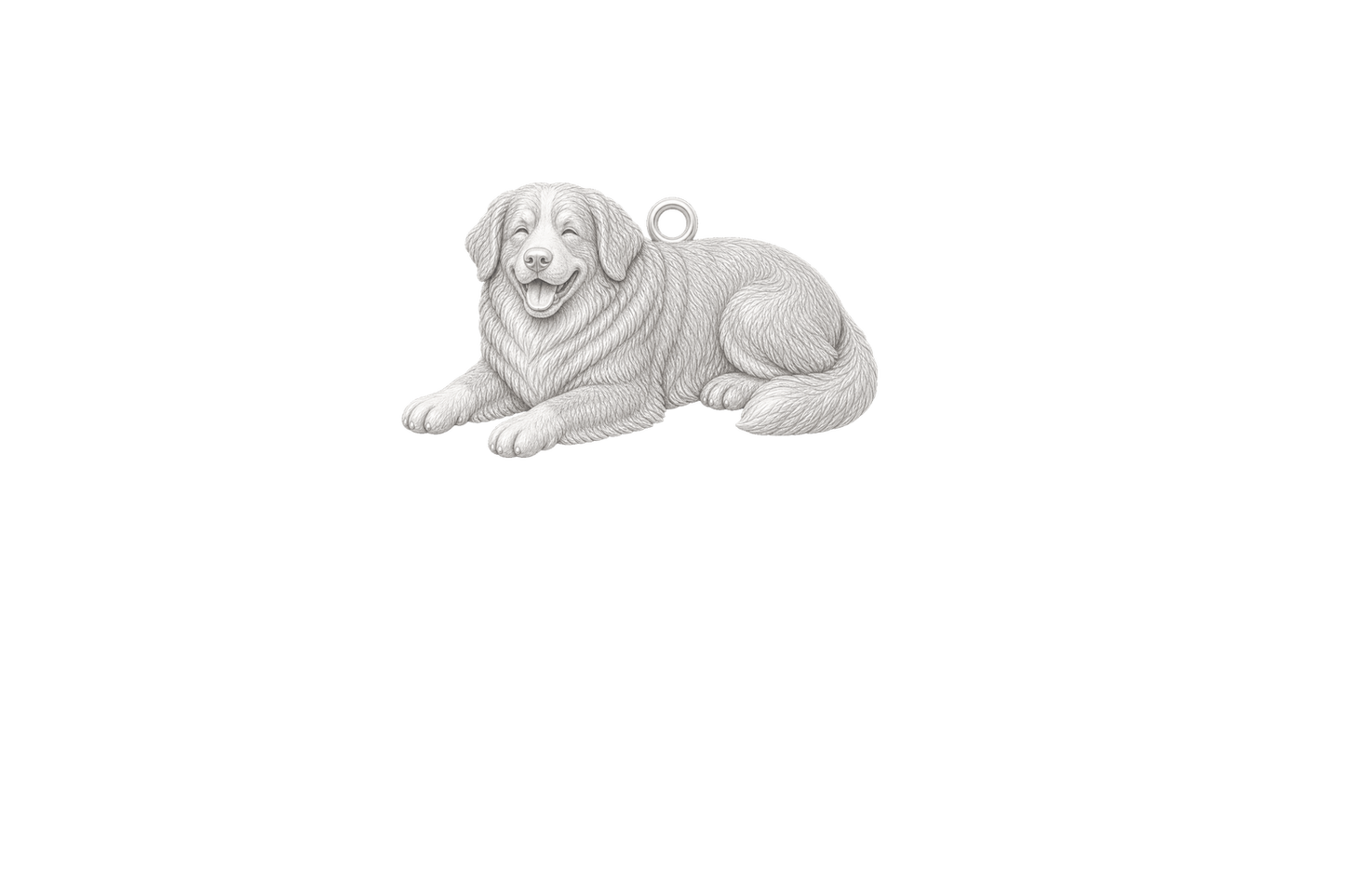 Soulyshine Bernese Mountain Dog Little Love Charm Only - Image 1