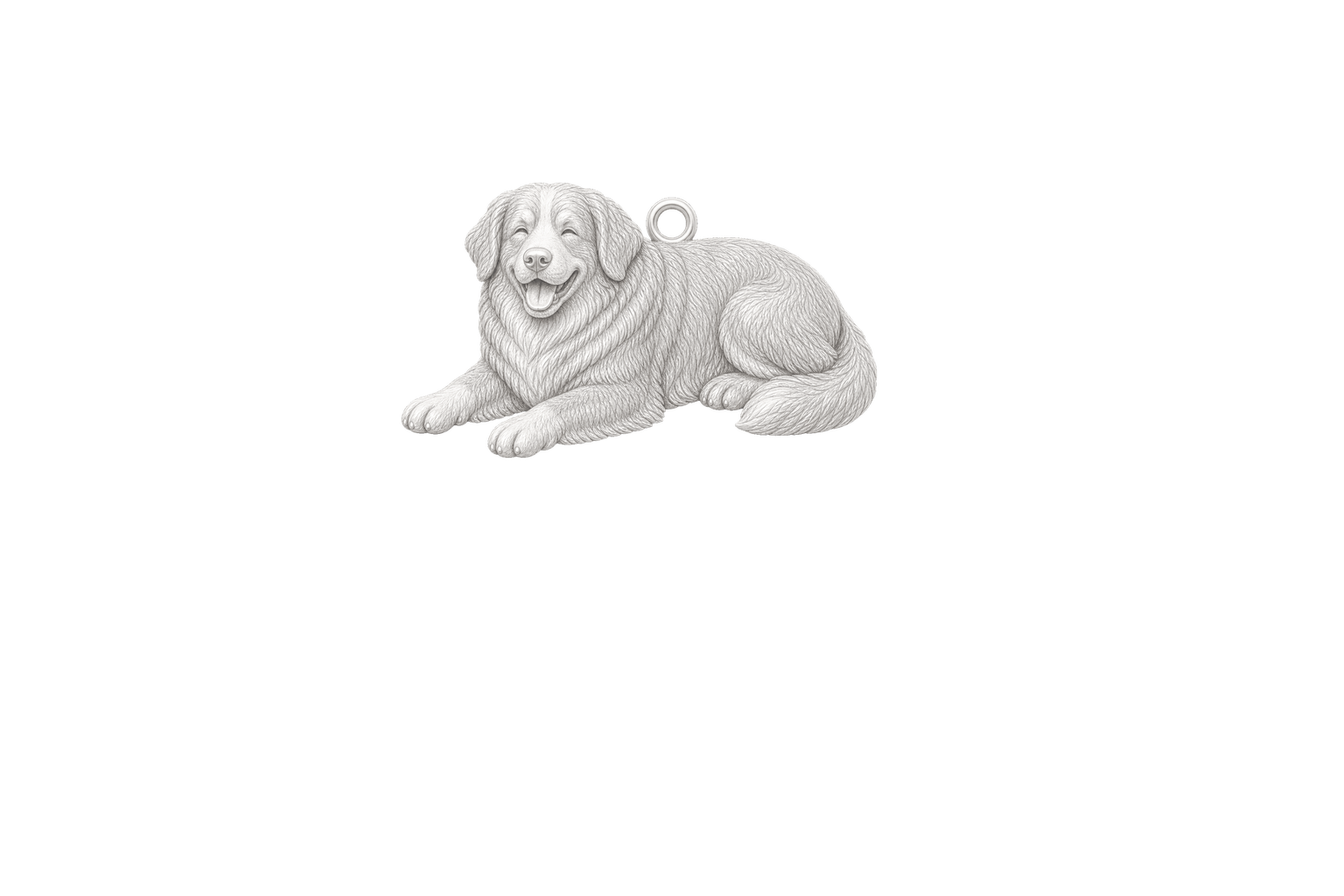 Soulyshine Bernese Mountain Dog Little Love Charm Only - Image 1