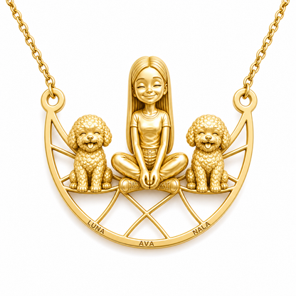 Bichon Frise - 18K Gold Vermeil - 1st